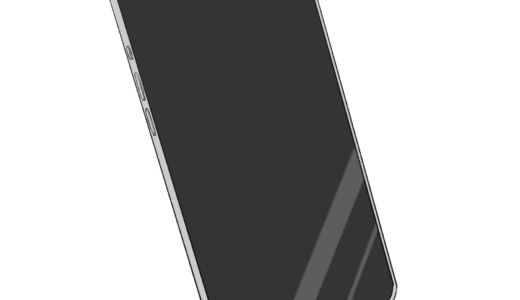 スマートフォン（スマホ）のイラスト