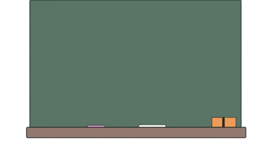 黒板のイラスト
