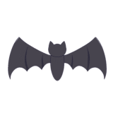 コウモリのイラスト