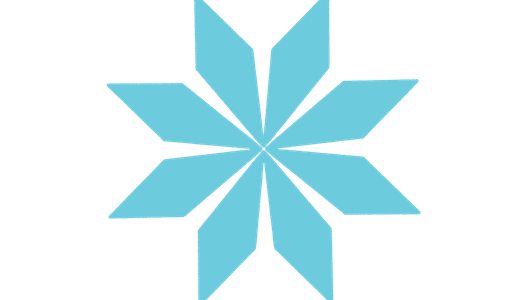 雪の結晶のイラスト(2種)
