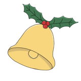 クリスマスベルのイラストです。